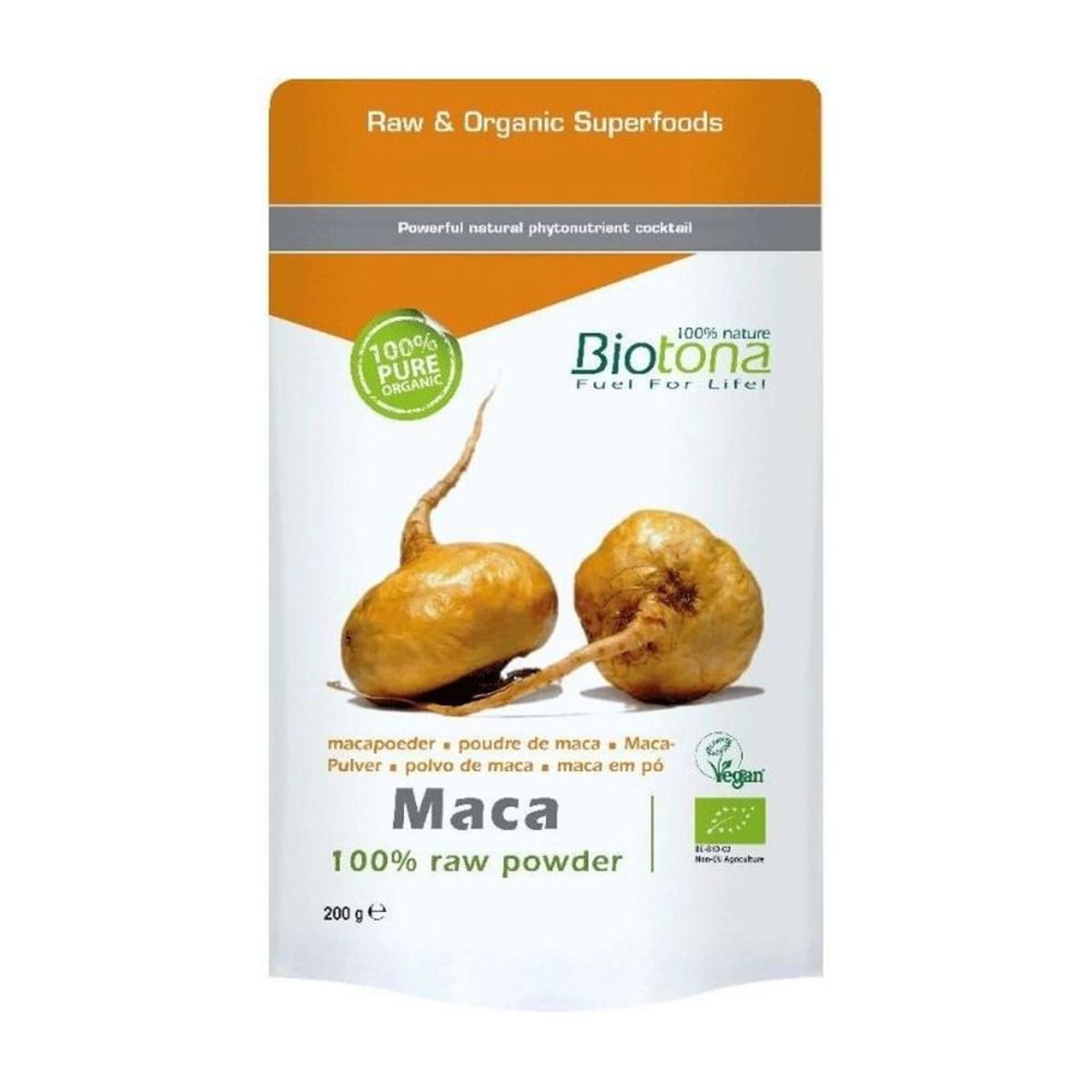Polvo de Maca Bio Biotona – 200g