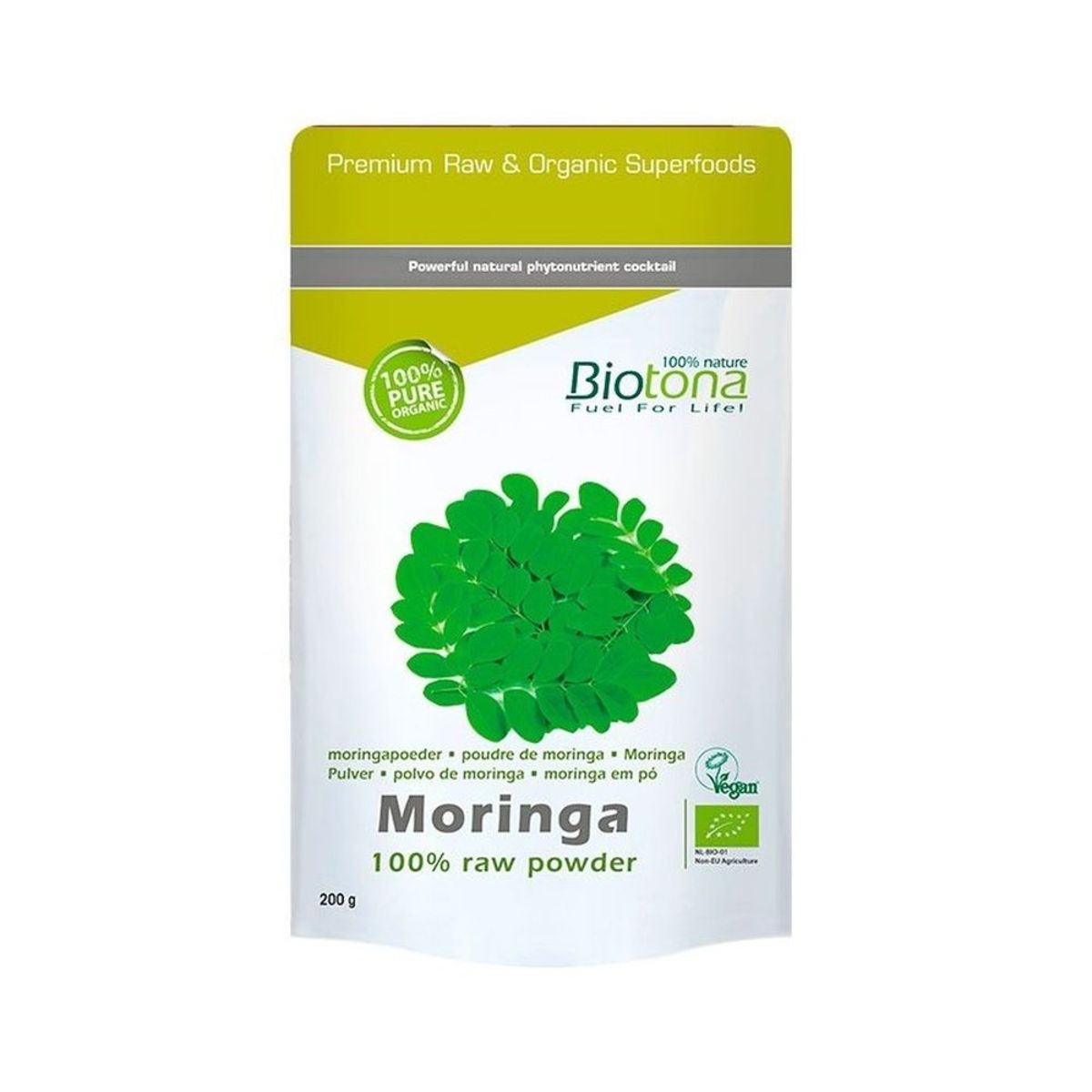 Polvo de Moringa Bio Biotona – 200g