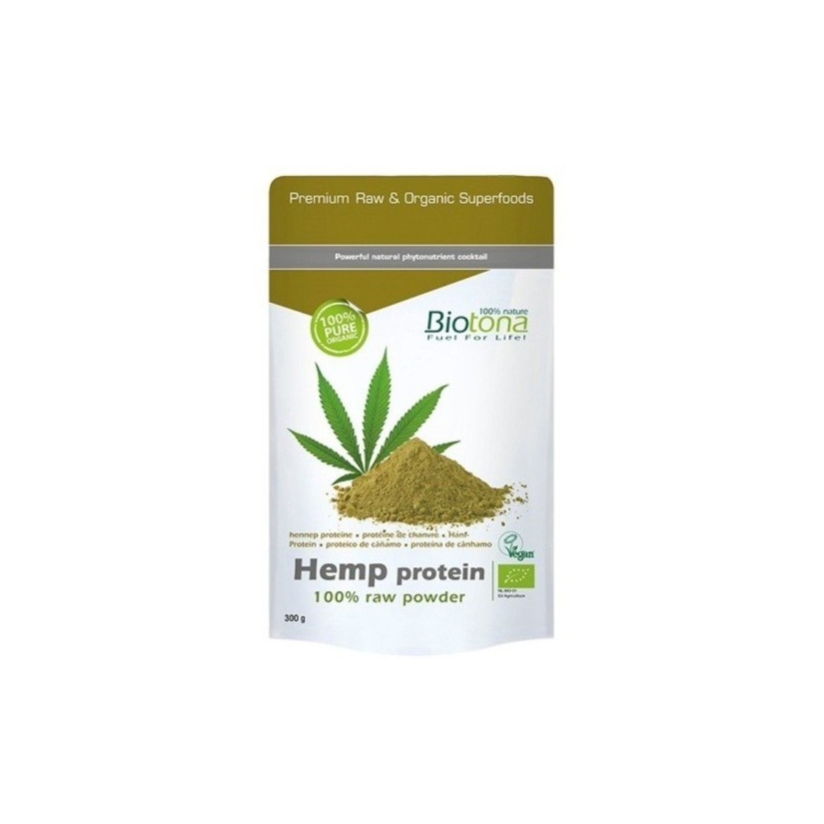 Pó de Proteína de Cânhamo Biotona – 300g