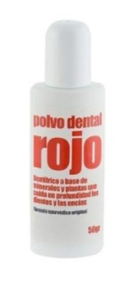 Polvo Dental Rojo rayurveda – 60g