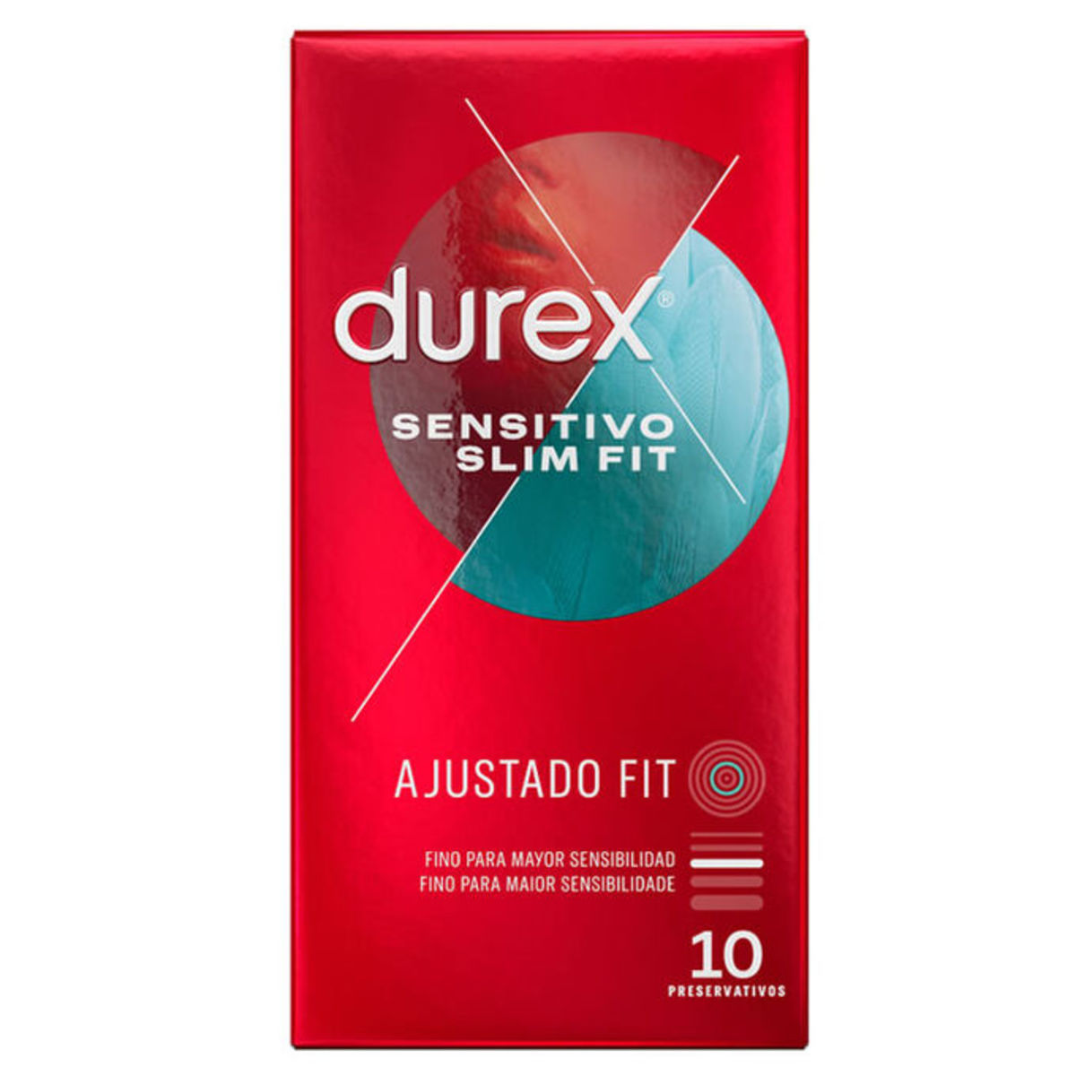 Profil Durex Sens Slim Fit 10 unidades