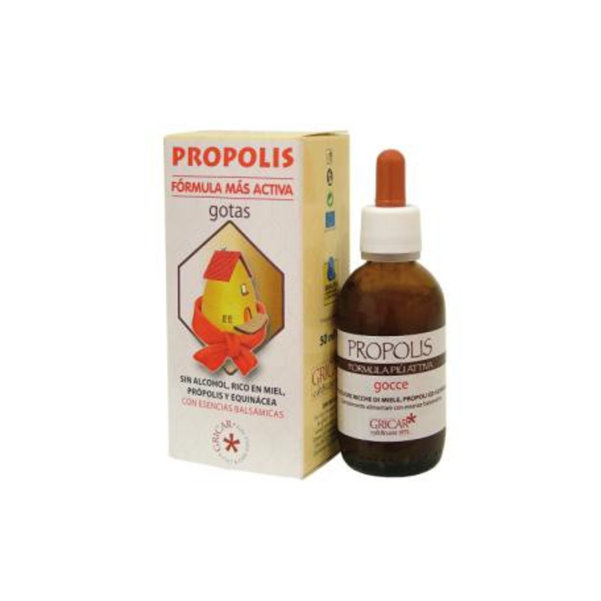 Própolis Gotas (Gocce) Adultes Gricar – 50ml