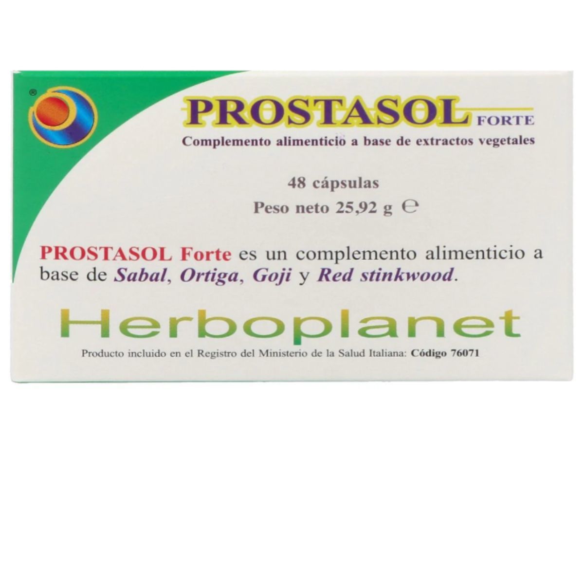 Prostasol Forte 48 cápsulas Herboplanet