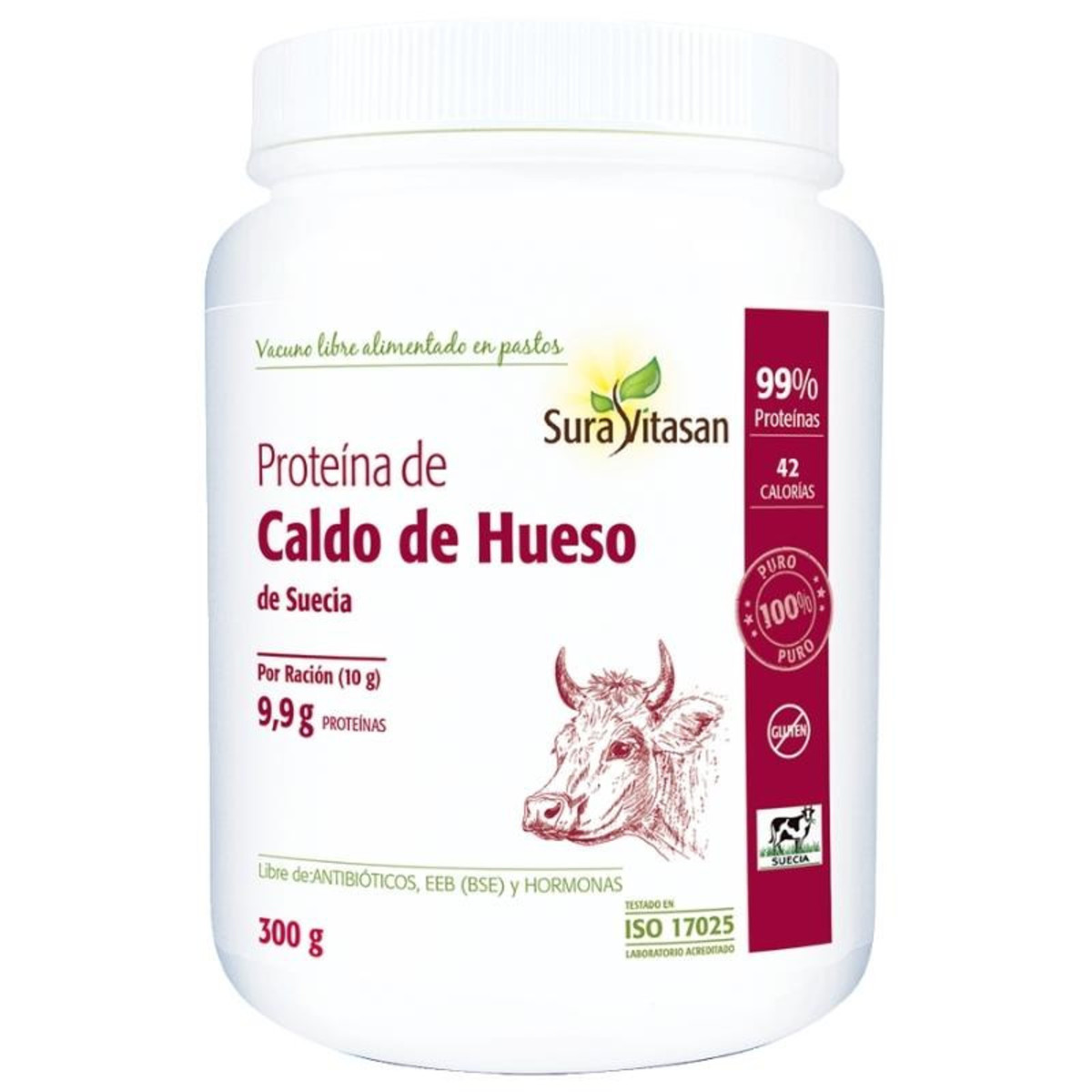 Proteína Caldo de Osso Sura Vitasan – 300g