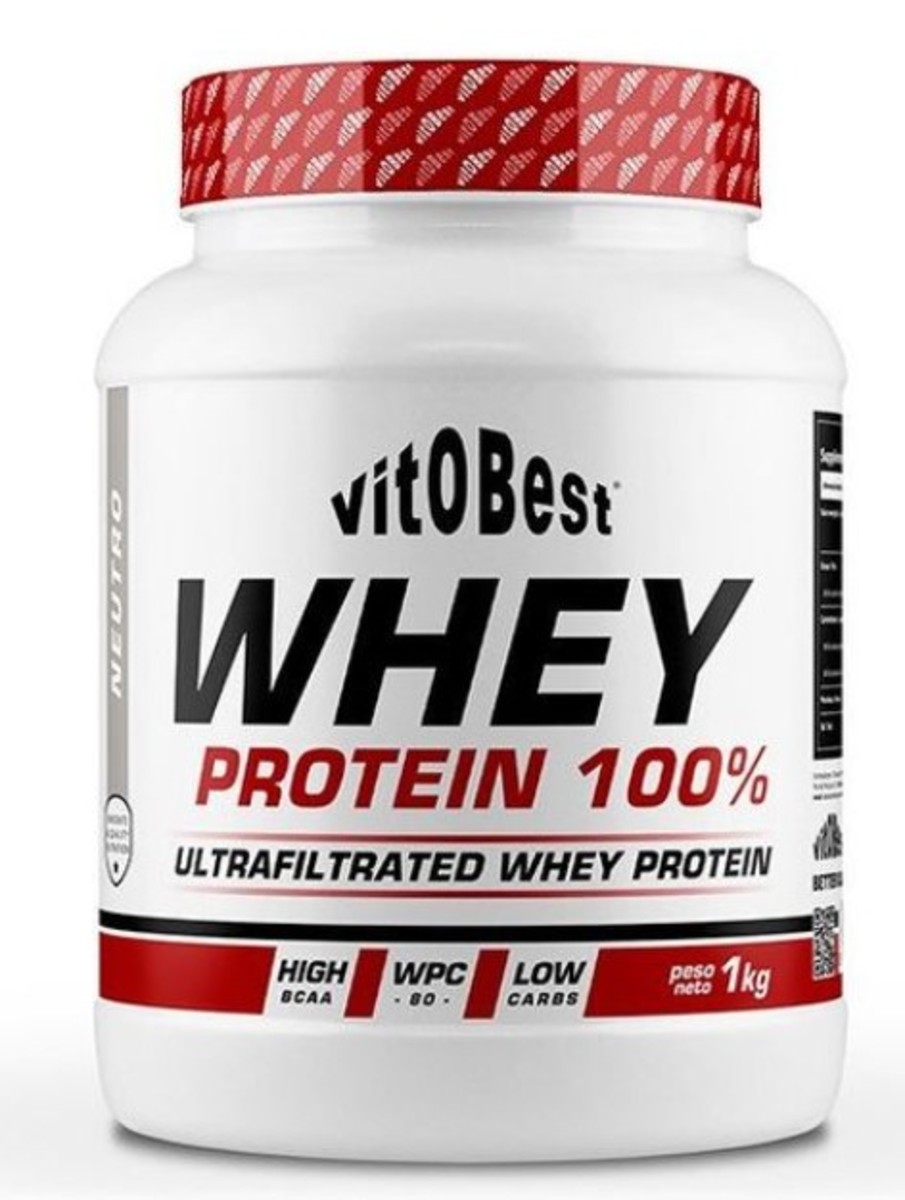 Proteína de Soro Vitobest 100 % 1 kg Neutro