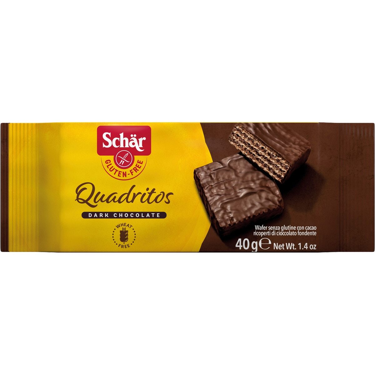 Quadritos 20 Uds x Schär – 40g
