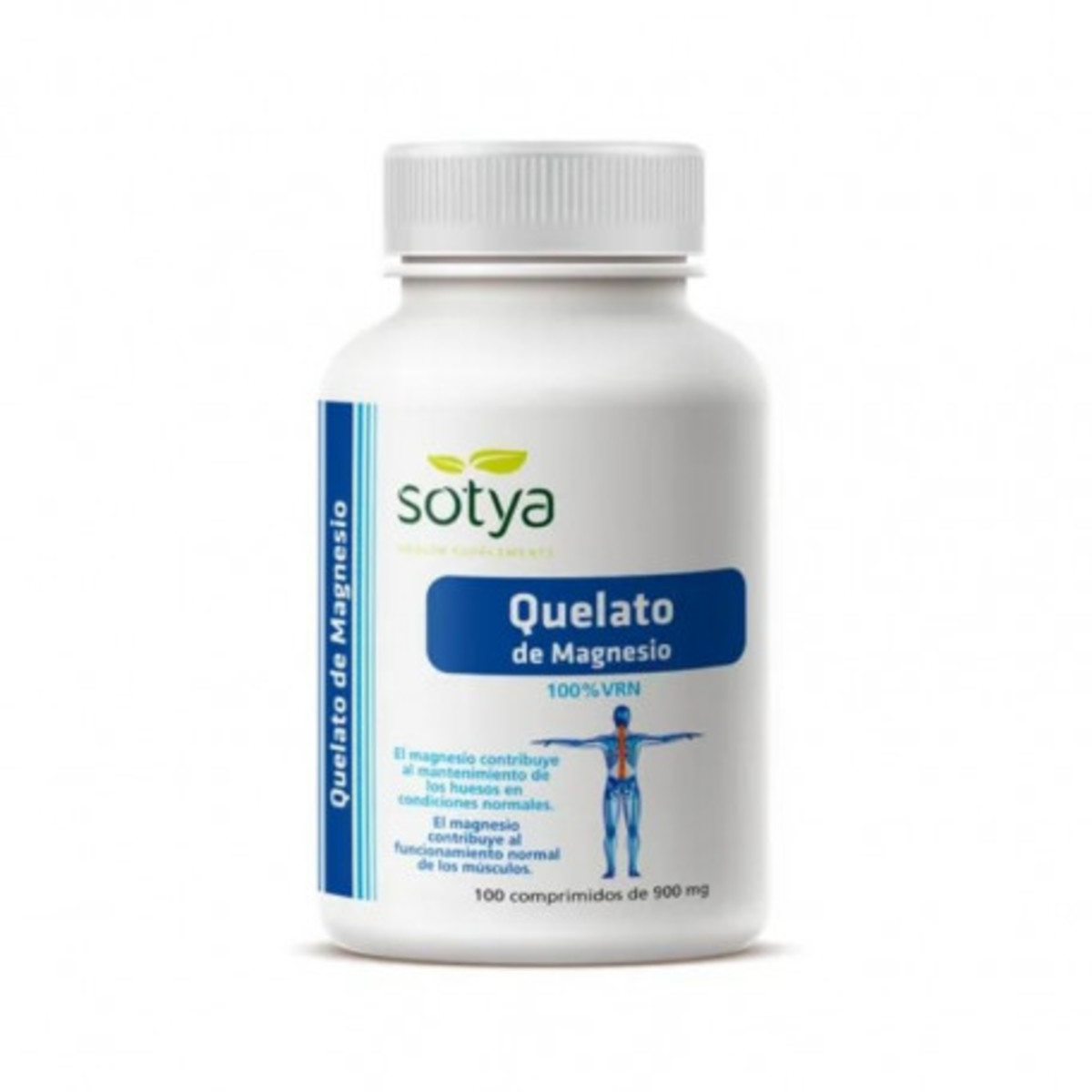 Quelato de Magnesio 100 Comprimidos Sotya