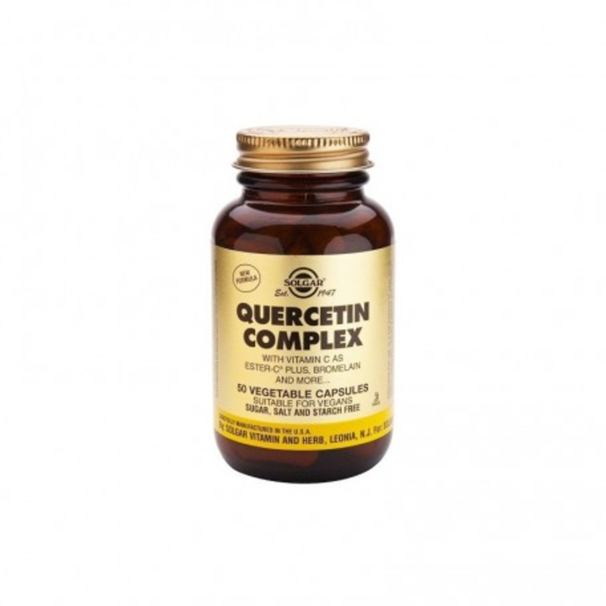 Quercitina Complex 50 Vcaps – Solgar