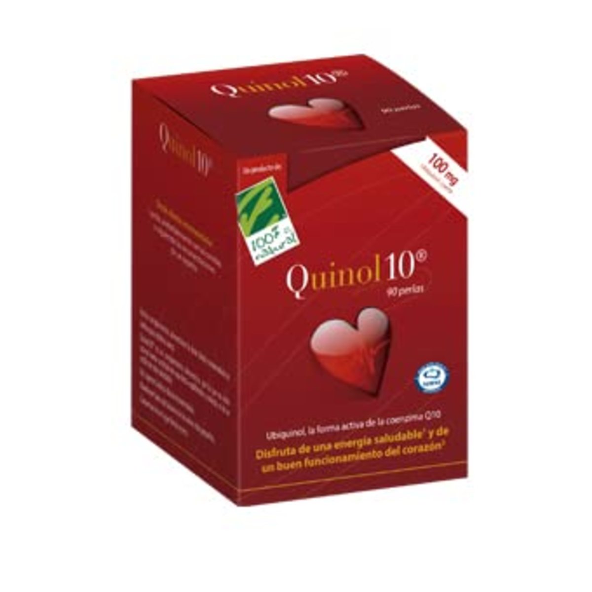 Quinol10 100% Natural 100 mg 90 cápsulas