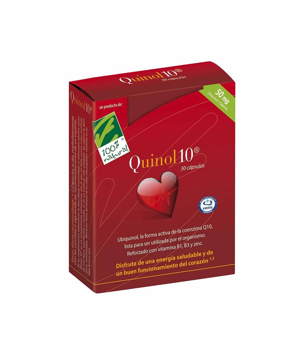 Quinol10 50 mg 30 cápsulas 100% Natural Quinol10