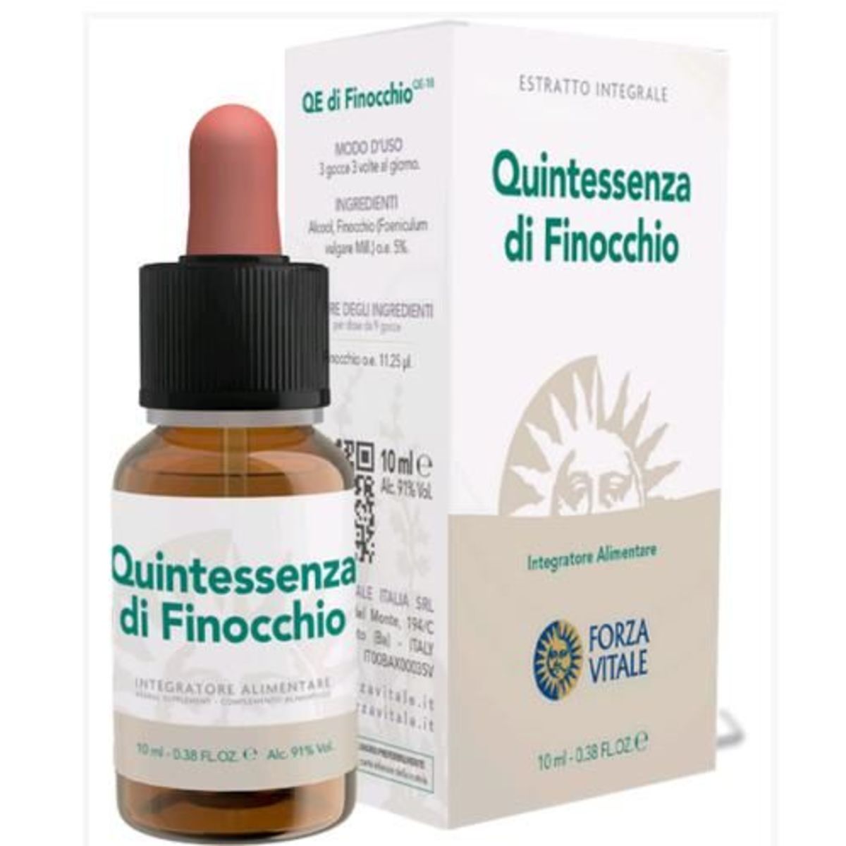 Quinta Esencia Finocchio Hinojo Forza Vitale – 10ml