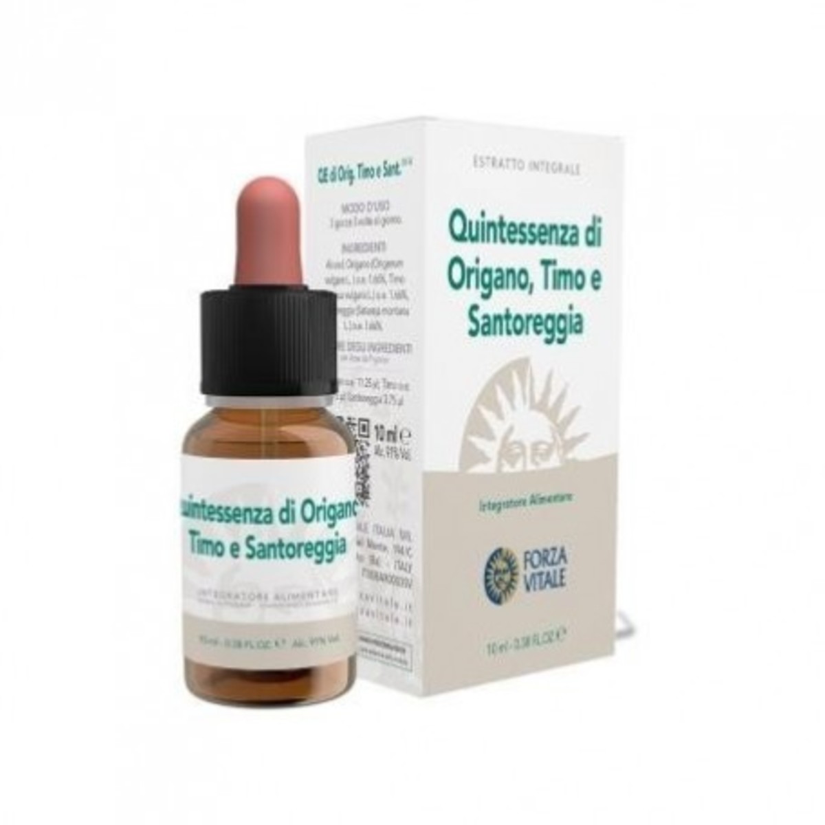 Quintaesencia Orégano-Tomillo-Ajedrea Forza Vitale – 10ml