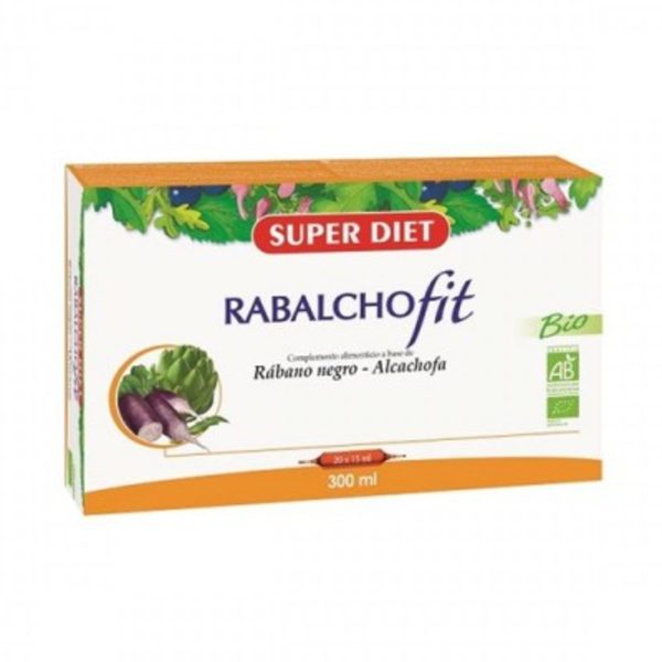 Rabalchofit Zwarte radijs + Artisjok 20 Ampullen Agbio Superdiet