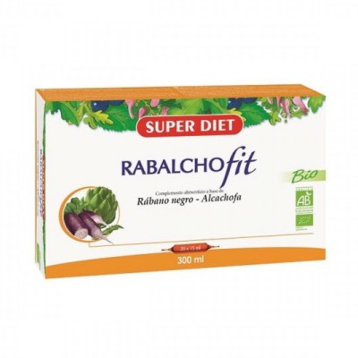 Rabalchofit Rábano Negro + Alcachofa 20 Ampollas Agbio Superdiet