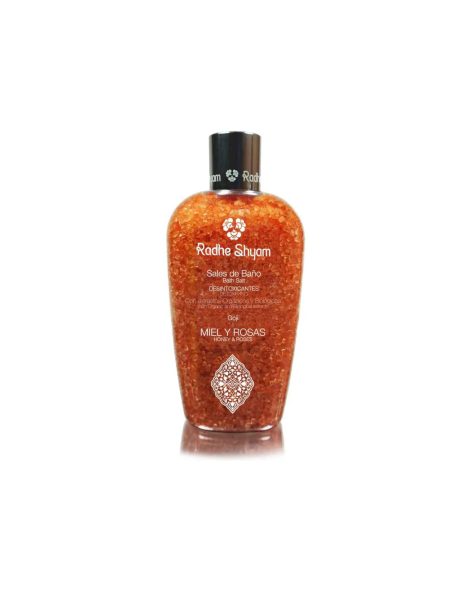 Radhe Shyam Sal de Banho Ramos Mel Rosas – 330g