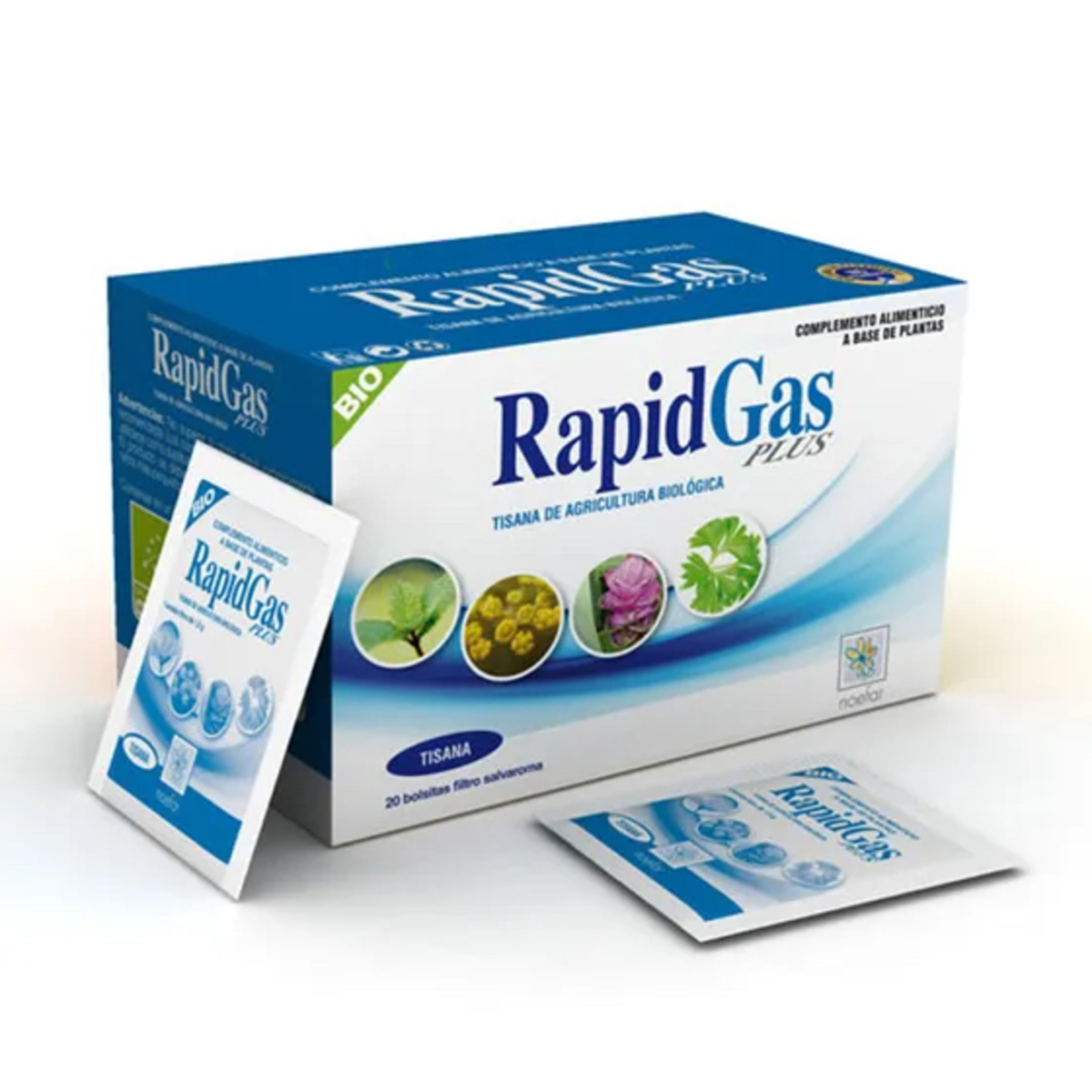 Rapidgas (Carminagas) Bio Tisana 20 Sobres Noefar