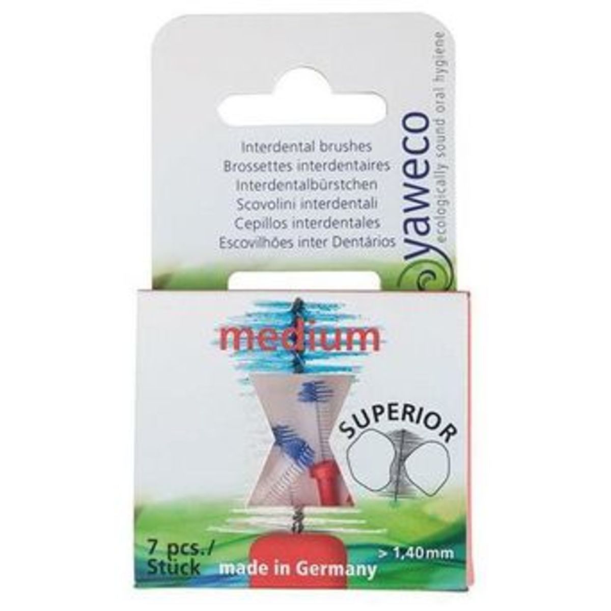 Recambio Cepillo Interdental Medio (7P)Yaweco