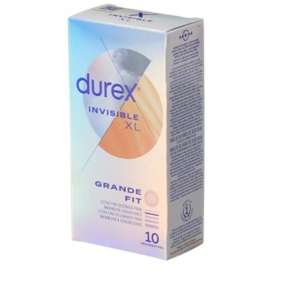 Reckit Durex Invisible Xl 10 Unità