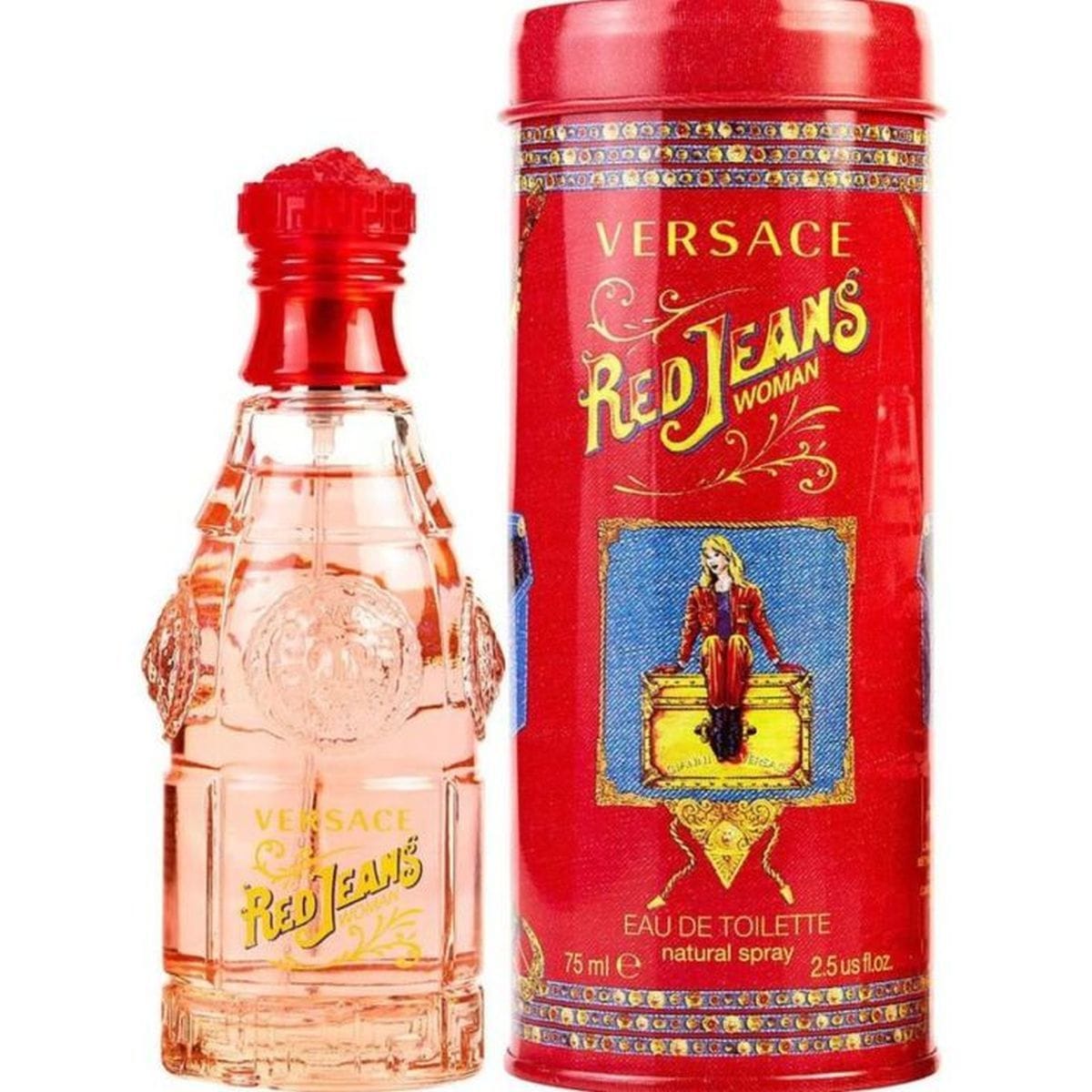 Red Jeans Eau De Toilette Versace – 75ml