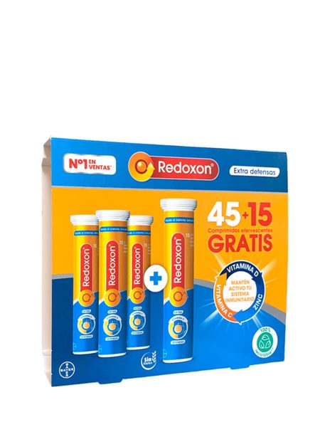 Redoxon Extradifese Gusto Arancia 45+15 Compresse Effervescenti