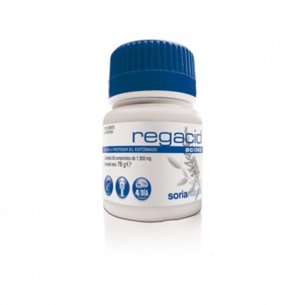 Regacid Säure 60 Tabletten 1300 mg Soria Natural