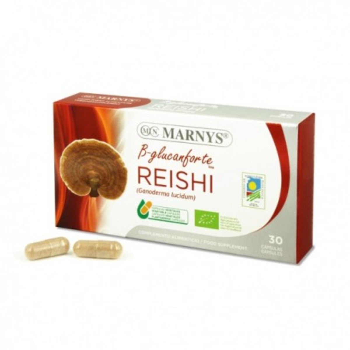 Reishi Bio 400 mg 30 Cápsulas Marnys