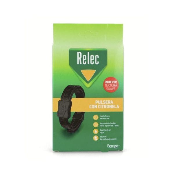 Relec Omega Pulsera Aromática Familia Negra
