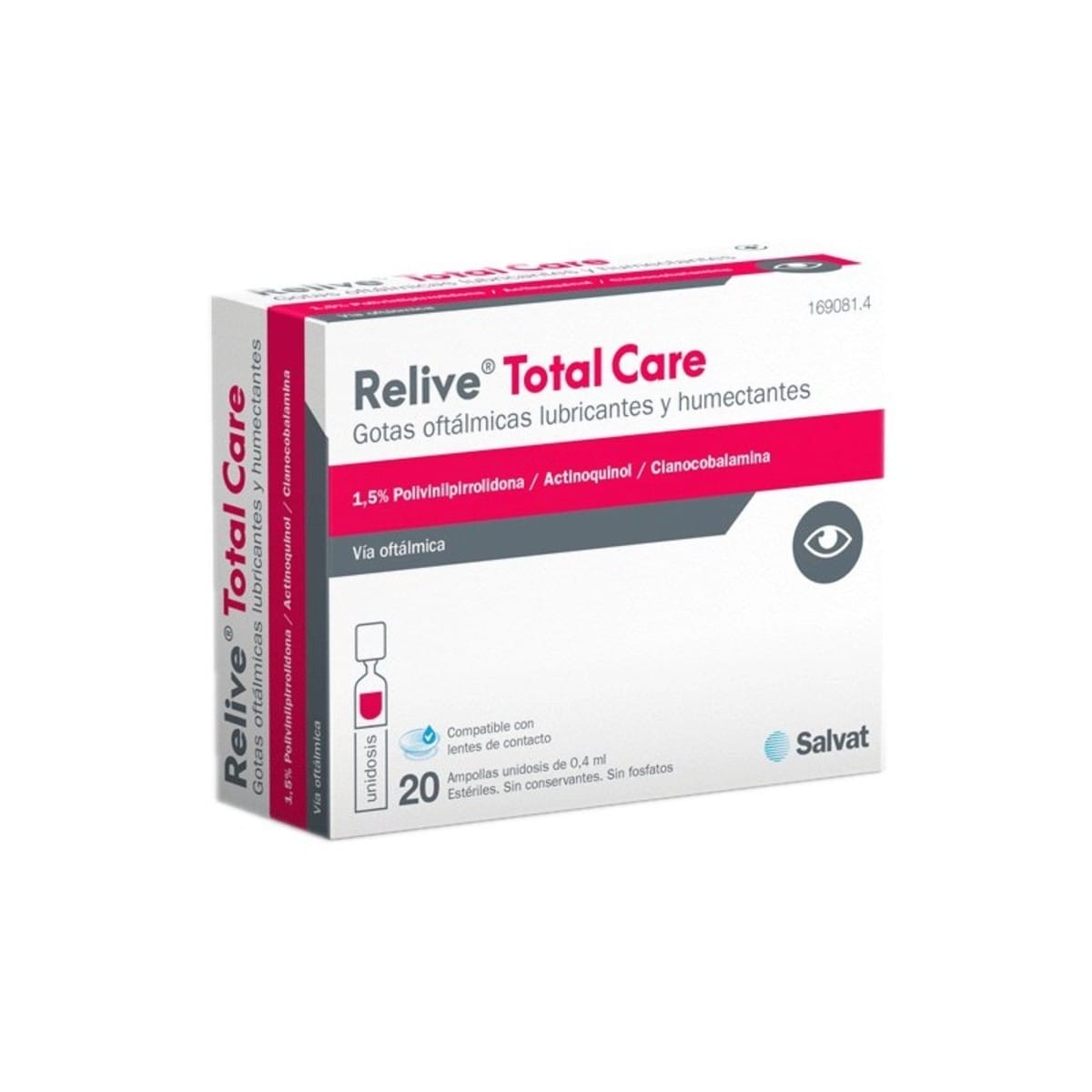 Relive Total Care gotas oftálmicas 20 monodosis