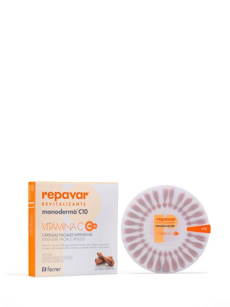 Repavar Revitalisant Monoderma C10 28 Capsules Monodose
