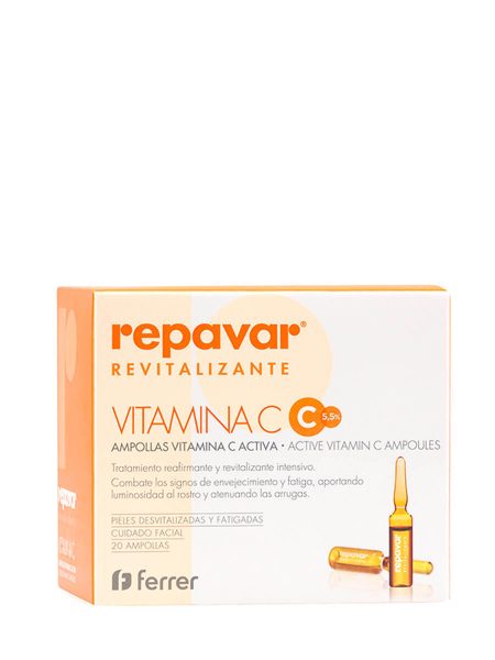 Repavar Revitalizante Vitamina C 20 Ampollas