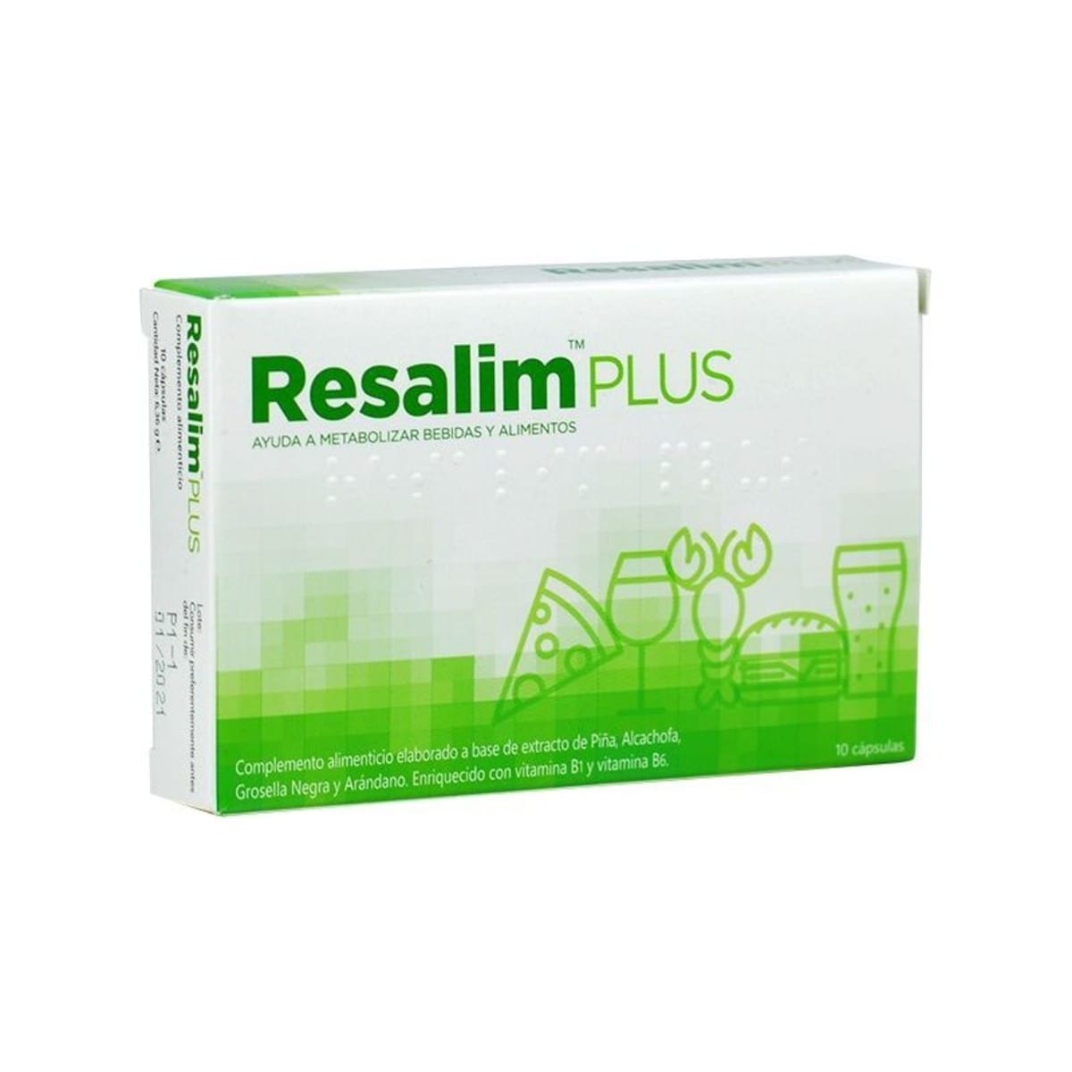 Plus 10 Cápsulas  – Resalim