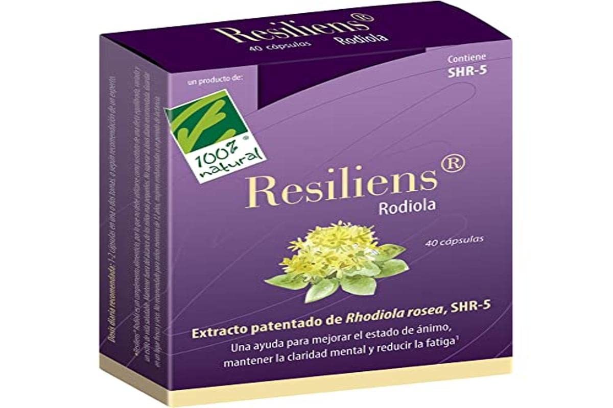 Resiliens Rodiola 40 cápsulas 100%Natural