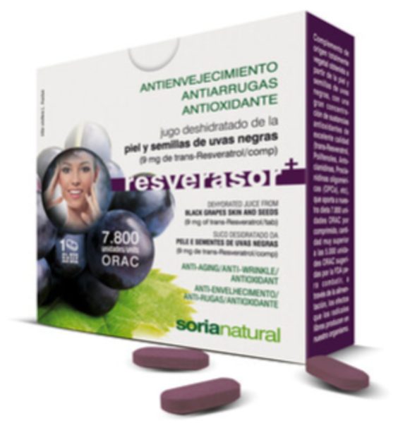 Resverasor Plus 800 mg 28 comprimidos Soria Natural