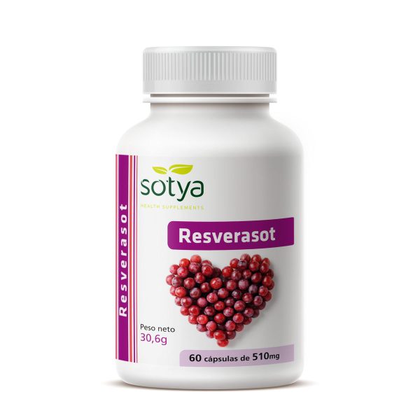 Resverasot 510 Mg. 60 cápsulas sotya Beslan