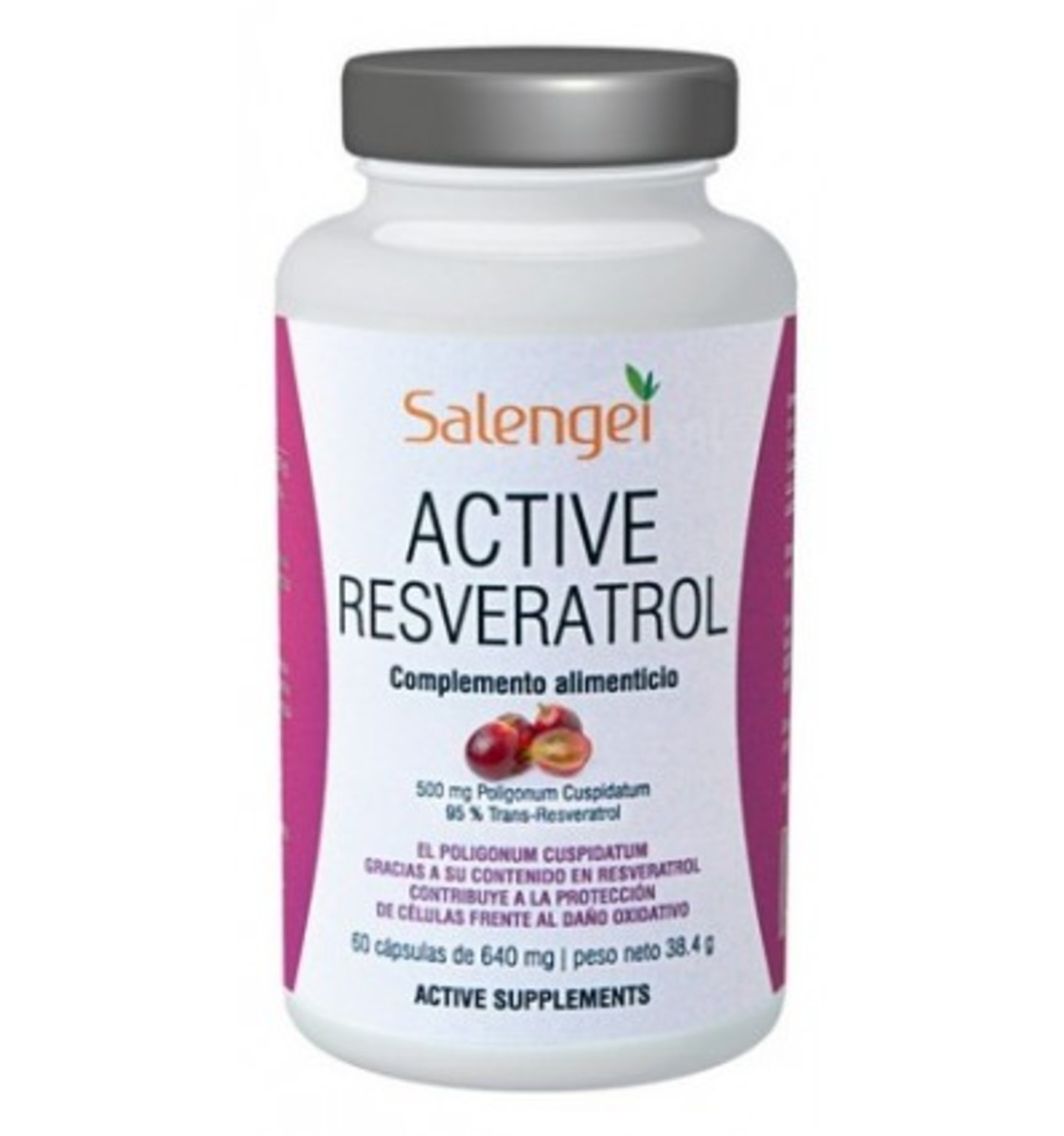 Resveratrol 60 Cápsulas – Active Supplements