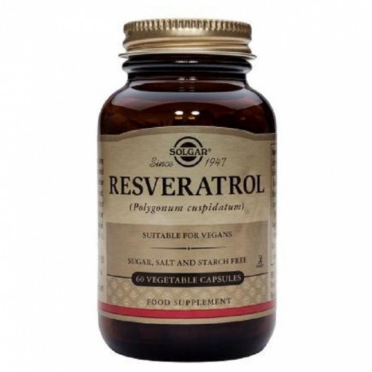 Resveratrol 60 Cápsulas Vegetales Solgar