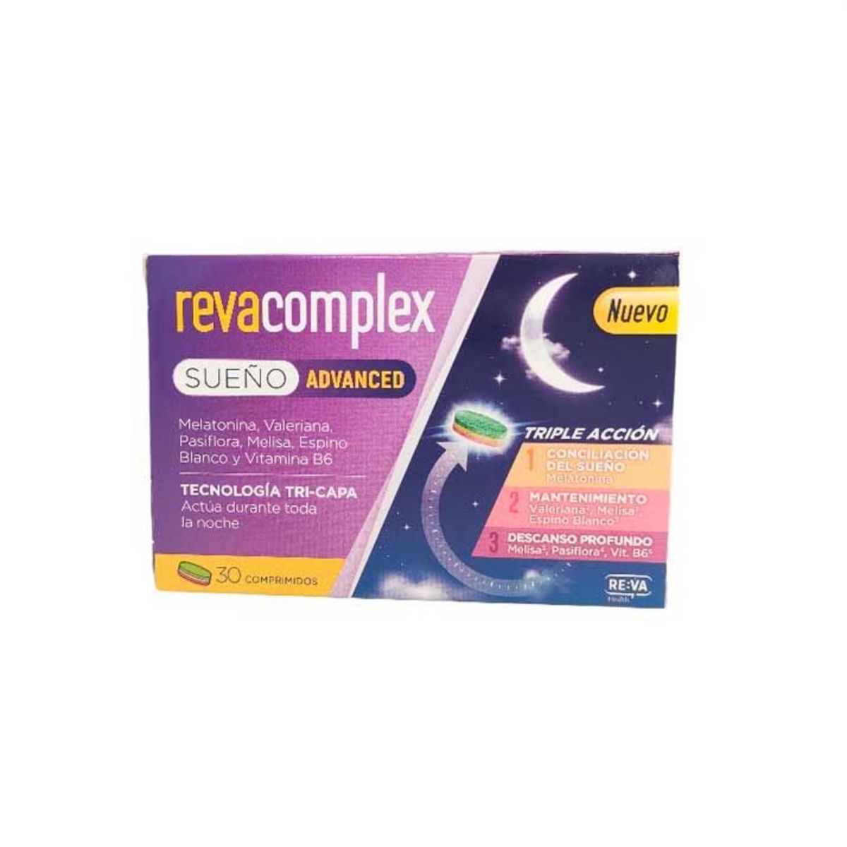 RevaComplex sueño advanced 30 comprimidos.