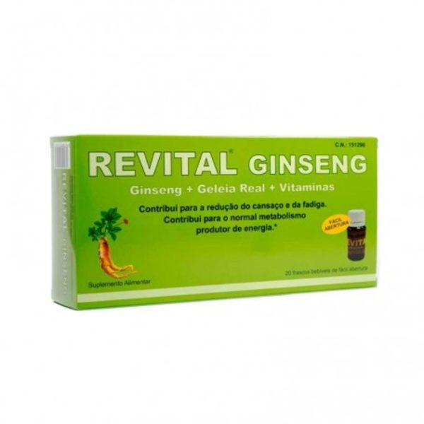 Revital Ginseng + Gelée Royale + Vitamine 20 Ampullen