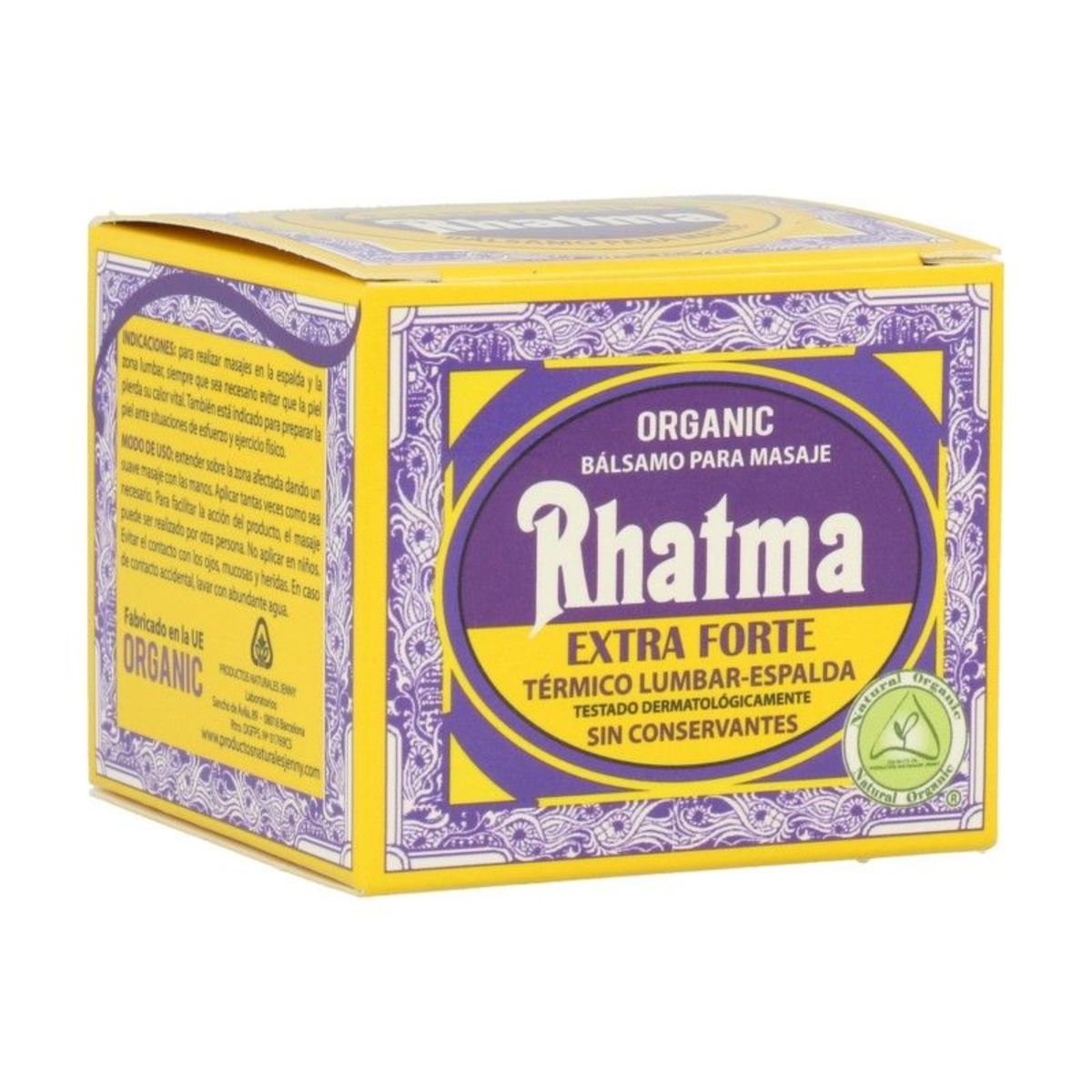 Rhatma Extra Forte Bálsamo lumbar – 50ml