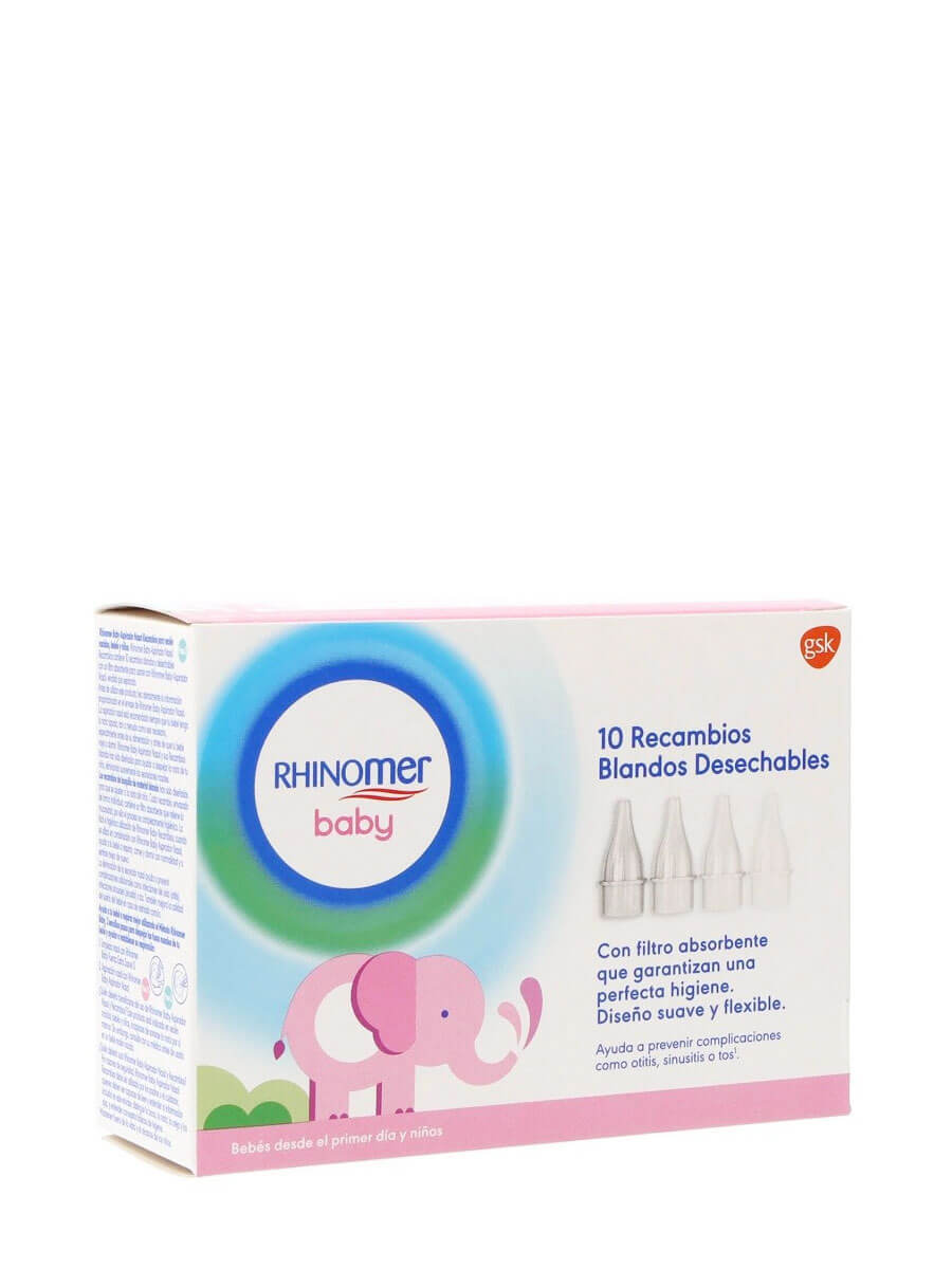 Rhinomer Baby 10 Recambios Desechables Del Aspirador Confort