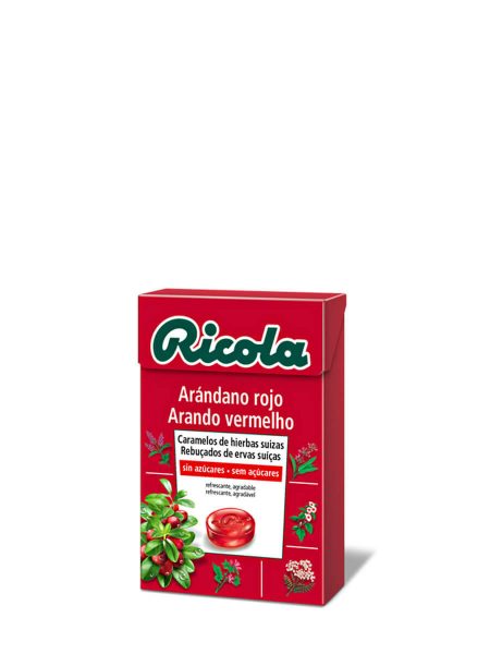 Ricola Caramelo De Arándano Rojo 50g