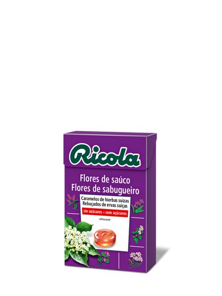 Ricola Caramelo Flores De Sauco Sin Azucar 50g