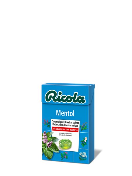 Ricola caramello mentolo erbe svizzere 50g senza zucchero