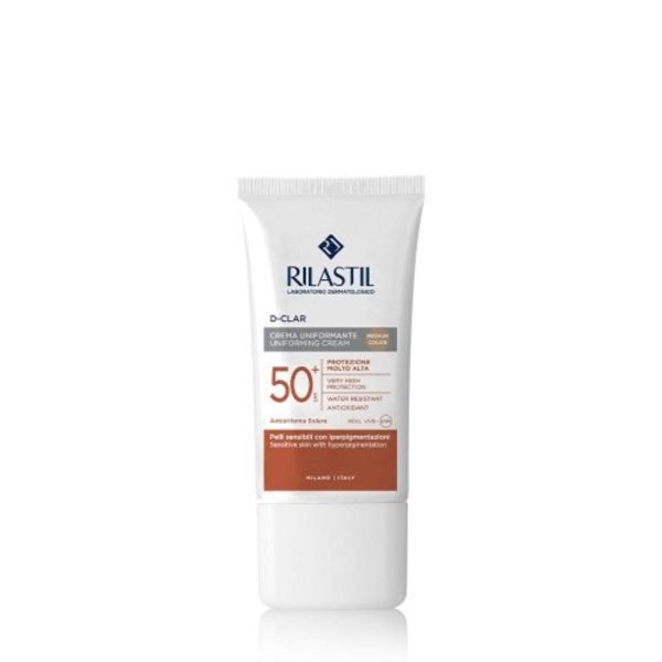 Rilastil sistema solar d-clar creme color médio FPS 50+ 40 ml