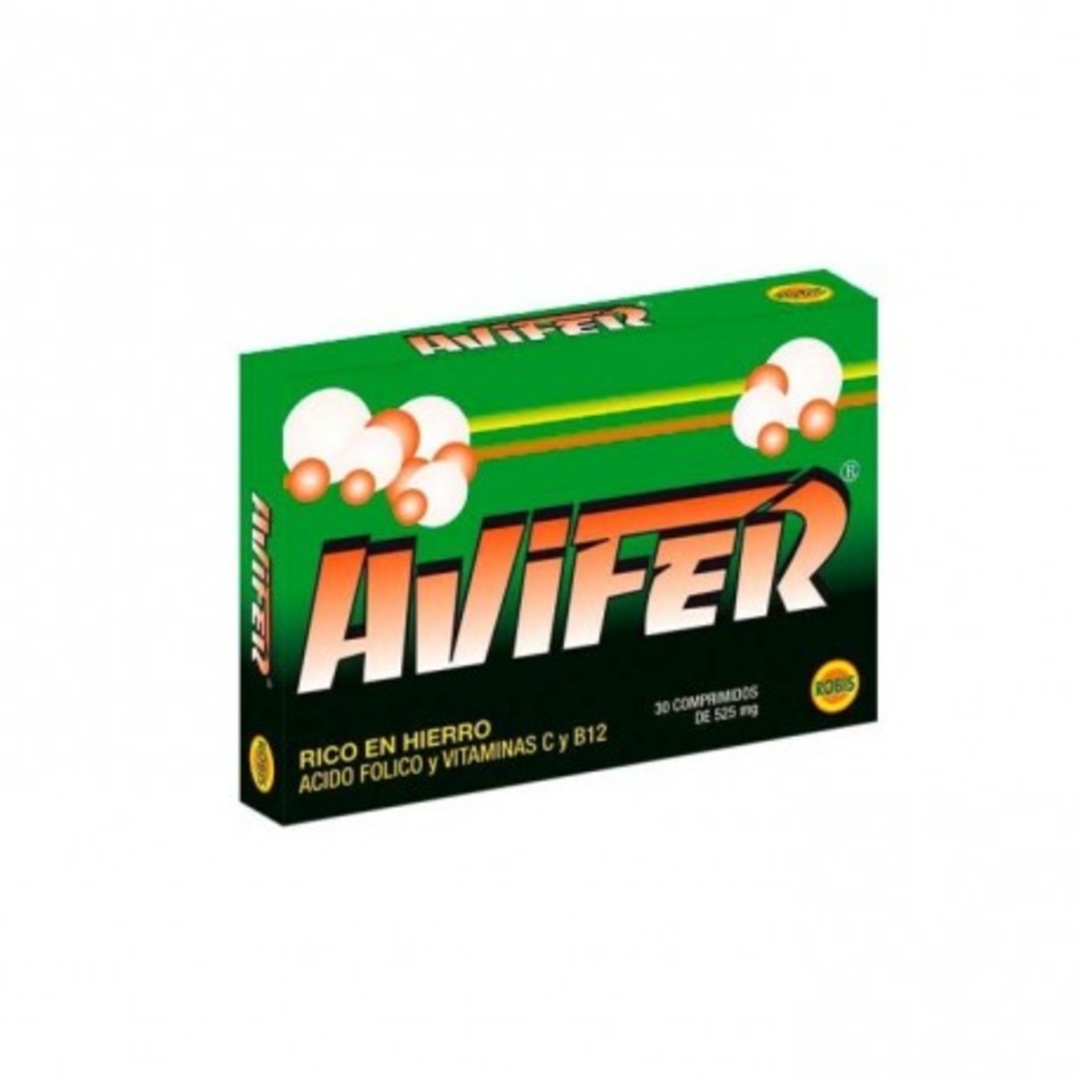 Robis Avifer 30 Comprimidos