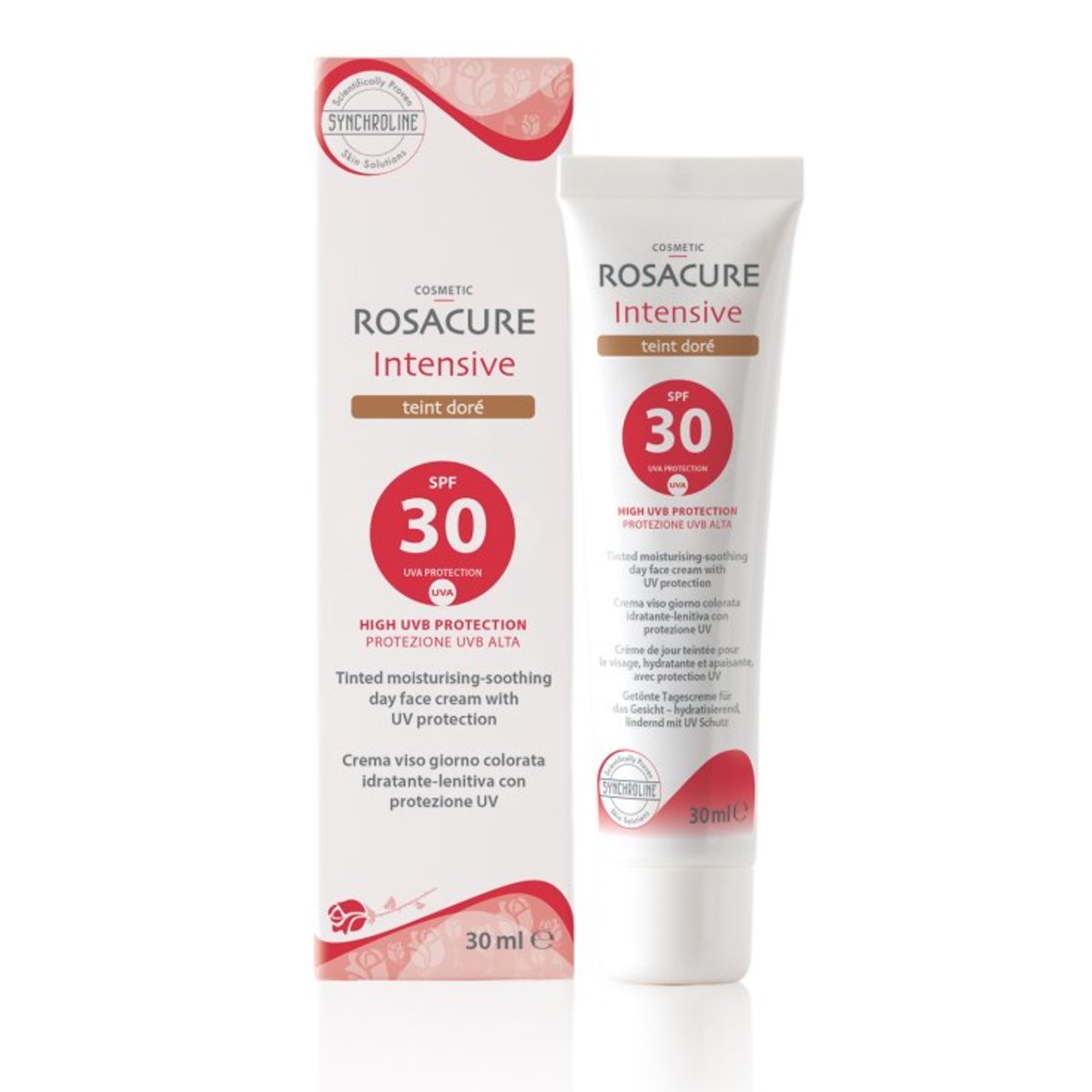 Rosacure Crema Color Emulsión Día SPF30 Tono Marrón – 30ml