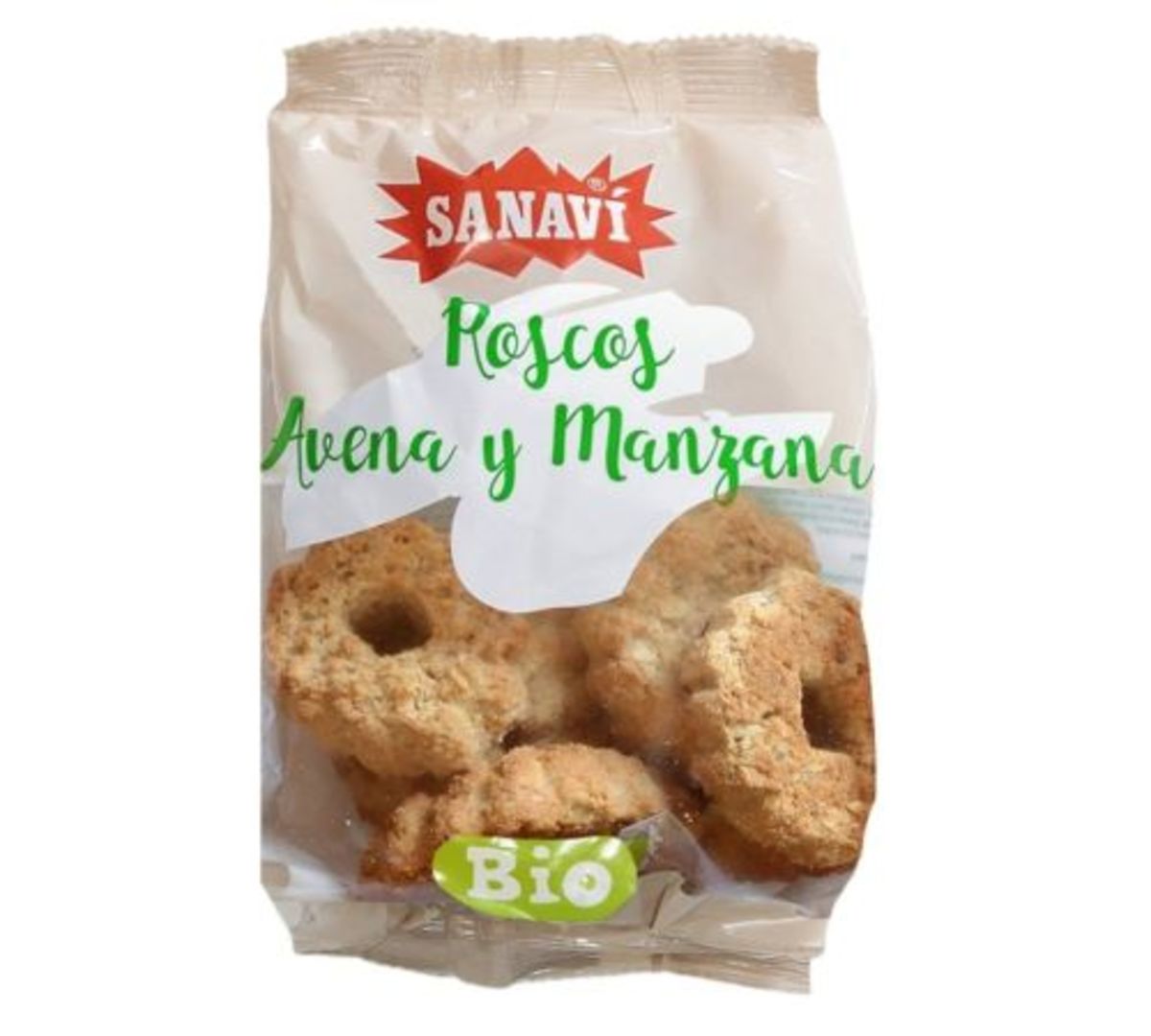 Roscos Avena Y Manzana Sanavi – 150g