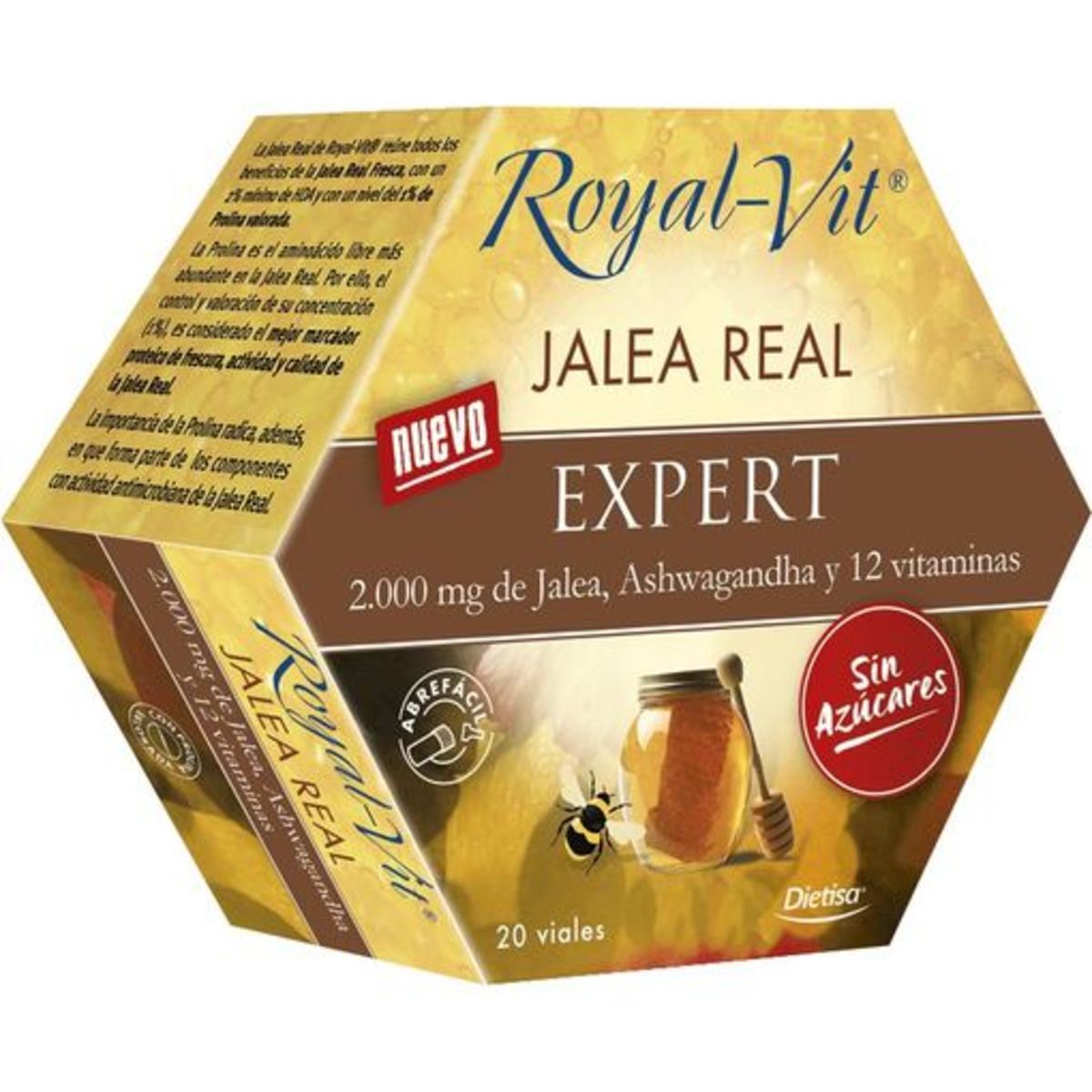 Royal Vit Expert Sin Azucar 20 Viales Dietisa