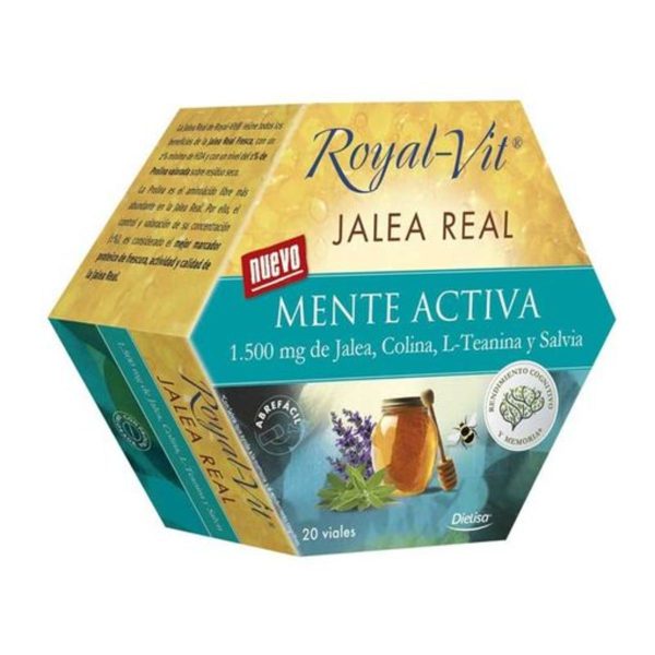 Royal vit mente ativa 20 frascos Dielisa