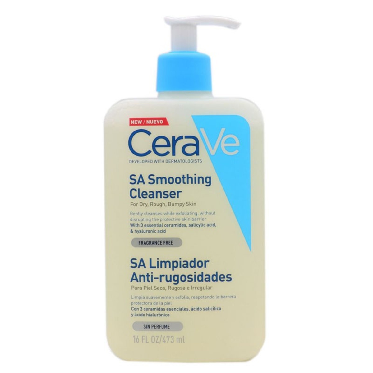 Sa Smoothing Cleanser For Dry, Rough, Bumpy Skin – Cerave – 473ml